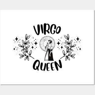 Virgo Queen Posters and Art